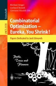 Cover von Combinatorial Optimization - Eureka, You Shrink!