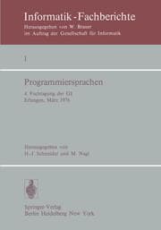 Cover von Programmiersprachen