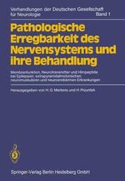 Cover von Pathologische Erregbarkeit des Nervensystems und ihre Behandlung