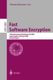 Cover von Fast Software Encryption