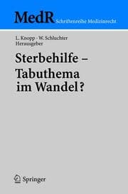 Cover von Sterbehilfe Tabuthema im Wandel?