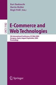 Cover von E-Commerce and Web Technologies