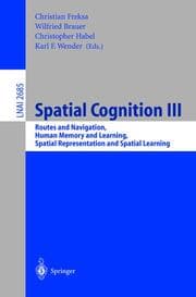 Cover von Spatial Cognition III