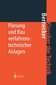 Cover von Planung und Bau verfahrenstechnischer Anlagen