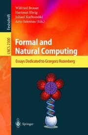 Cover von Formal and Natural Computing