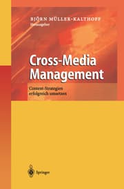 Cover von Cross-Media Management