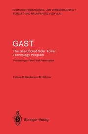 Cover von GAST The Gas-Cooled Solar Tower Technology Program
