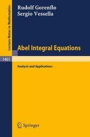 Cover von Abel Integral Equations
