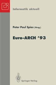 Cover von Europäischer Informatik Kongreß Architektur von Rechensystemen Euro-ARCH 93