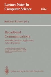 Cover von Broadband Communications: Networks, Services, Applications, Future Directions