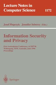 Cover von Information Security and Privacy