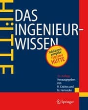 Cover von HÜTTE - Das Ingenieurwissen