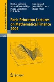 Cover von Paris-Princeton Lectures on Mathematical Finance 2004