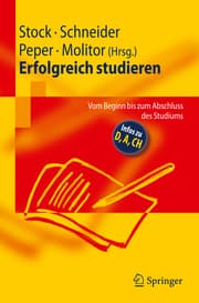 Cover von Erfolgreich studieren