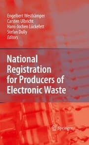 Cover von National Registration for Producers of Electronic Waste