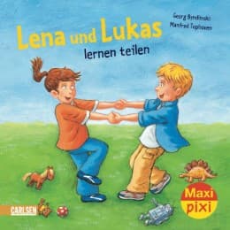 Cover von Lena und Lukas lernen teilen
