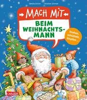 Cover von Mach mit - Beim Weihnachtsmann