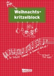 Cover von Weihnachtskritzelblock