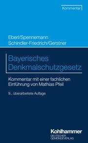 Cover von Bayerisches Denkmalschutzgesetz