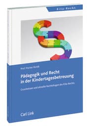 Cover von Pädagogik und Recht in der Kindertagesbetreuung
