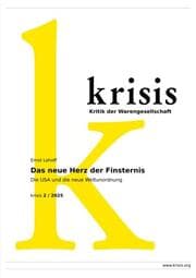 Cover von Das neue Herz der Finsternis - krisis 2/ 2025