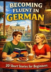 Cover von Becoming Fluent in German - 20 Short Stories for Beginners