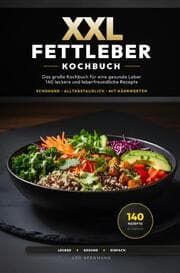Cover von XXL Fettleber Kochbuch für Senioren