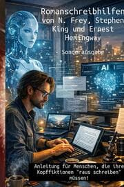 Cover von Romanschreibhilfen von N. Frey - Stephen King - Ernest Hemingway