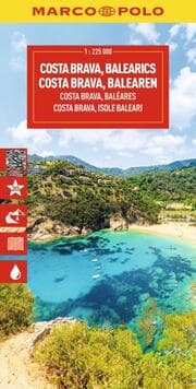 Cover von MARCO POLO Reisekarte Costa Brava, Balearen 1:225.000
