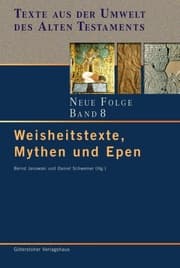 Cover von Weisheitstexte, Mythen und Epen