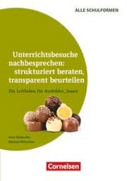 Cover von Unterrichtsbesuche nachbesprechen: strukturiert beraten, transparent beurteilen