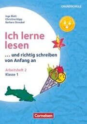 Cover von Ich lerne lesen: Klasse 1 - Arbeitsheft 2