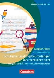 Cover von Schulische Leistungsbeurteilungen aus rechtlicher Sicht