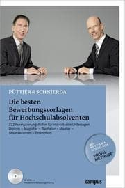 Cover von Die besten Bewerbungsvorlagen für Hochschulabsolventen