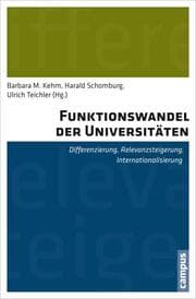 Cover von Funktionswandel der Universitäten