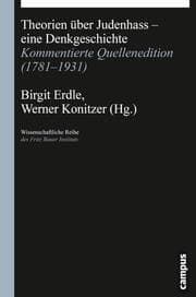 Cover von Theorien über Judenhass - eine Denkgeschichte