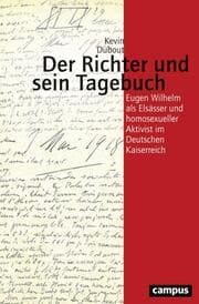 Cover von Der Richter und sein Tagebuch