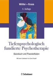 Cover von Tiefenpsychologisch fundierte Psychotherapie
