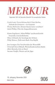 Cover von MERKUR 11/2024