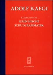 Cover von Kurzgefasste griechische Schulgrammatik