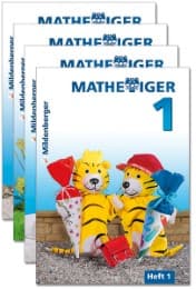 Cover von Mathetiger 1 Jahreszeiten-Hefte, Klasse 1