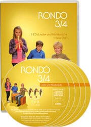 Cover von Rondo. Musiklehrgang für die Grundschule - Neubearbeitung / RONDO 3/4 - Lieder und Musikstücke