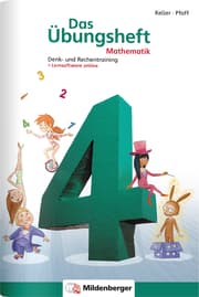 Cover von Das Übungsheft Mathematik 4 - mit CD-ROM Mathetiger Basic 4