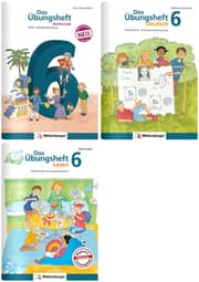 Cover von Sicher ins 7. Schuljahr - Sparpaket: Rechnen - Schreiben - Lesen - Grammatik, Klasse 6