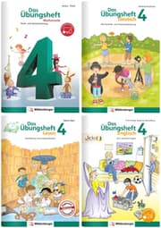 Cover von Sicher ins 5. Schuljahr - Sparpaket: Rechnen - Schreiben - Lesen - Grammatik - Englisch, Klasse 4