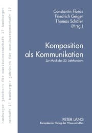 Cover von Komposition als Kommunikation