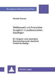 Cover von Wettbewerb und finanzieller Ausgleich in professionellen Sportligen
