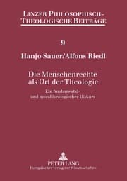 Cover von Die Menschenrechte als Ort der Theologie