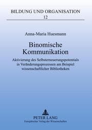 Cover von Binomische Kommunikation