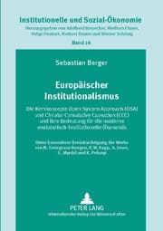 Cover von Europäischer Institutionalismus